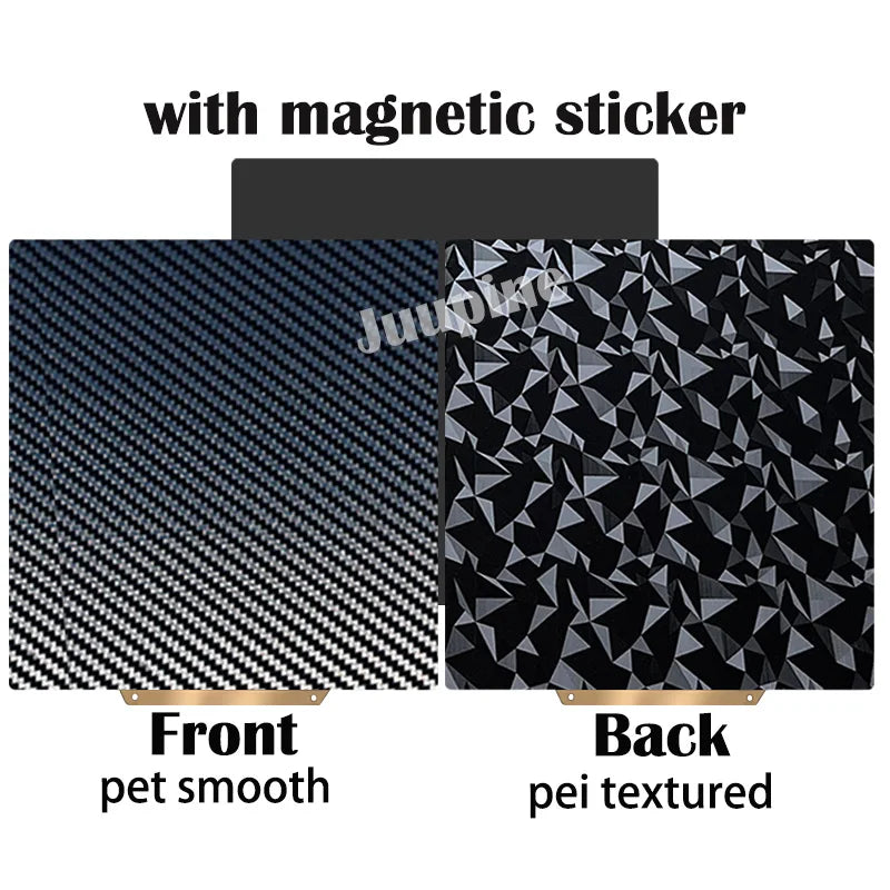 For Artillery Genius / Pro Build Plate For Artillery Hornet PEY PEO PET PEI Sheet 235x235 Magnetic Spring Steel Sheet Heat Bed