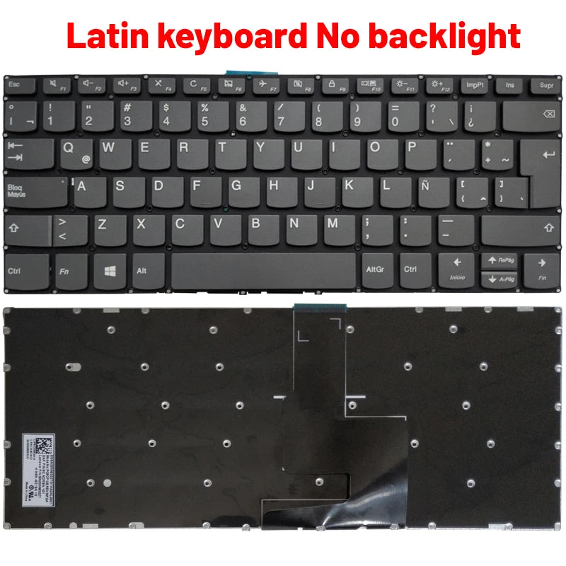 NEW Russian/US/UK/Spanish/Latin laptop keyboard for LENOVO Yoga 520-14 YOGA 520-14IKB Yoga 720-15 Yoga 720-15IKB 720-15ISK