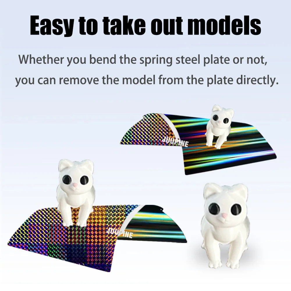 For Artillery Genius / Pro Build Plate For Artillery Hornet PEY PEO PET PEI Sheet 235x235 Magnetic Spring Steel Sheet Heat Bed