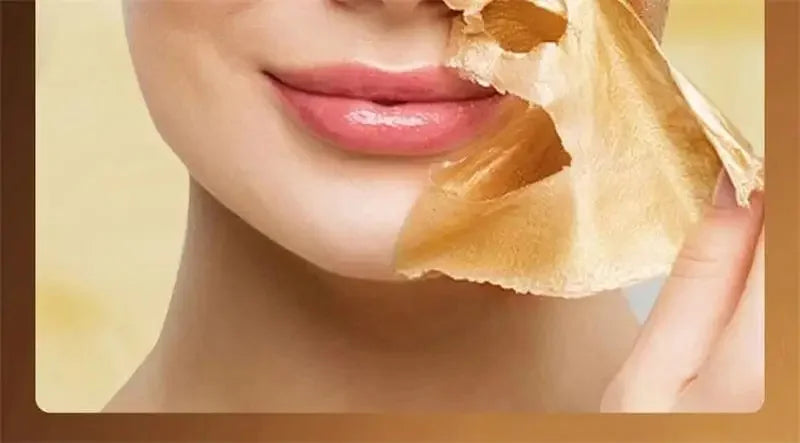 Gold Remove Blackhead Peel Mask Deep Cleansing Pore Dirt Cleansing Cosmetic Residue Exfoliating Cleansing Mask Oil Control Facia