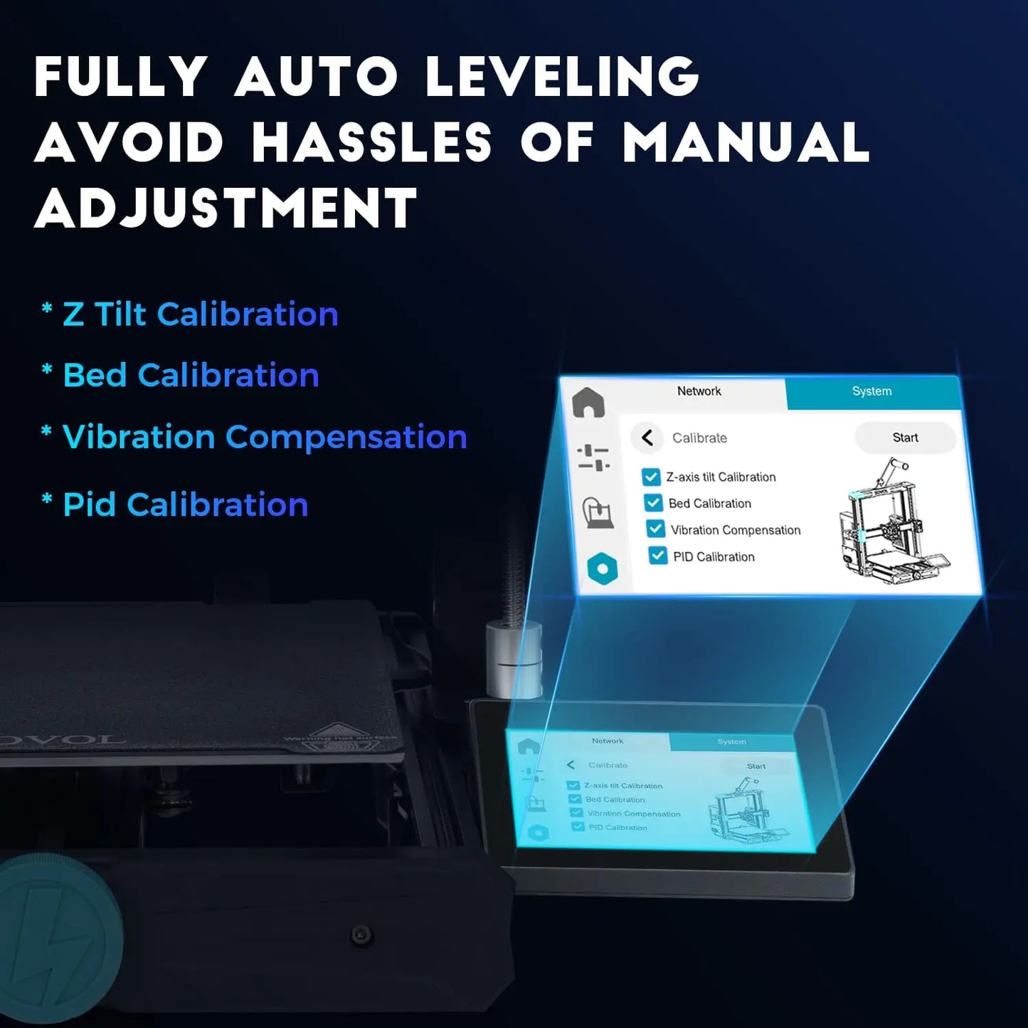 Sovol SV06 ACE 600mm/s High Speed-Full Auto Leveling 3D Printer