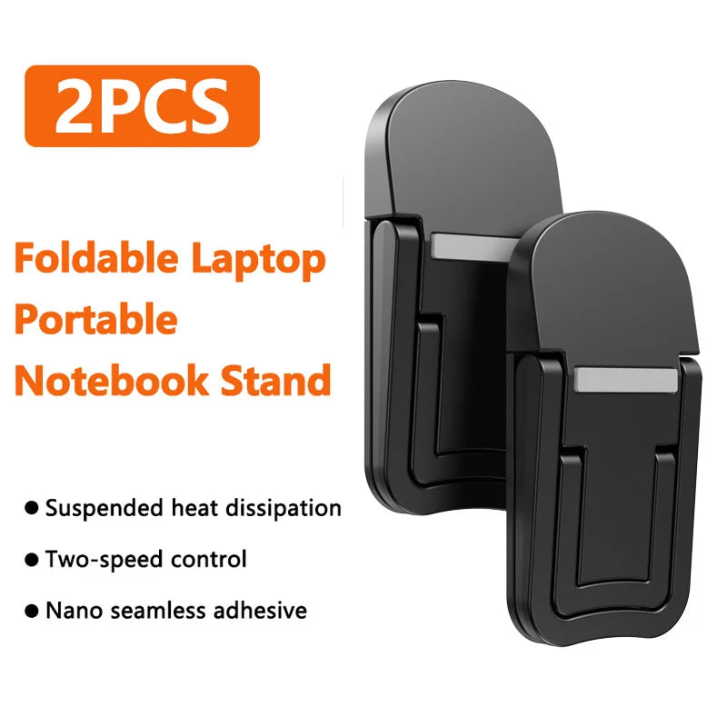 Foldable Laptop Stand Portable Notebook Support Base Holder Adjustable Riser Cooling Bracket Universal for Laptop Tablet