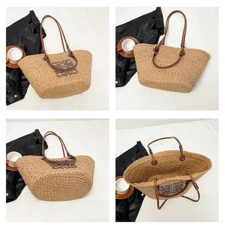 Stylish Leather Crossbody Bag For Women Designer Shoulder Handbag Luxury Brand Tote Messenger Purse Elegant Ladies Fashion