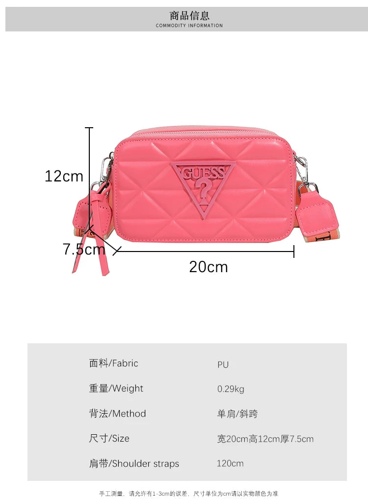 Stylish Leather Crossbody Bag For Women Fashion Shoulder Handbag Ladies Designer Tote Elegant Purse