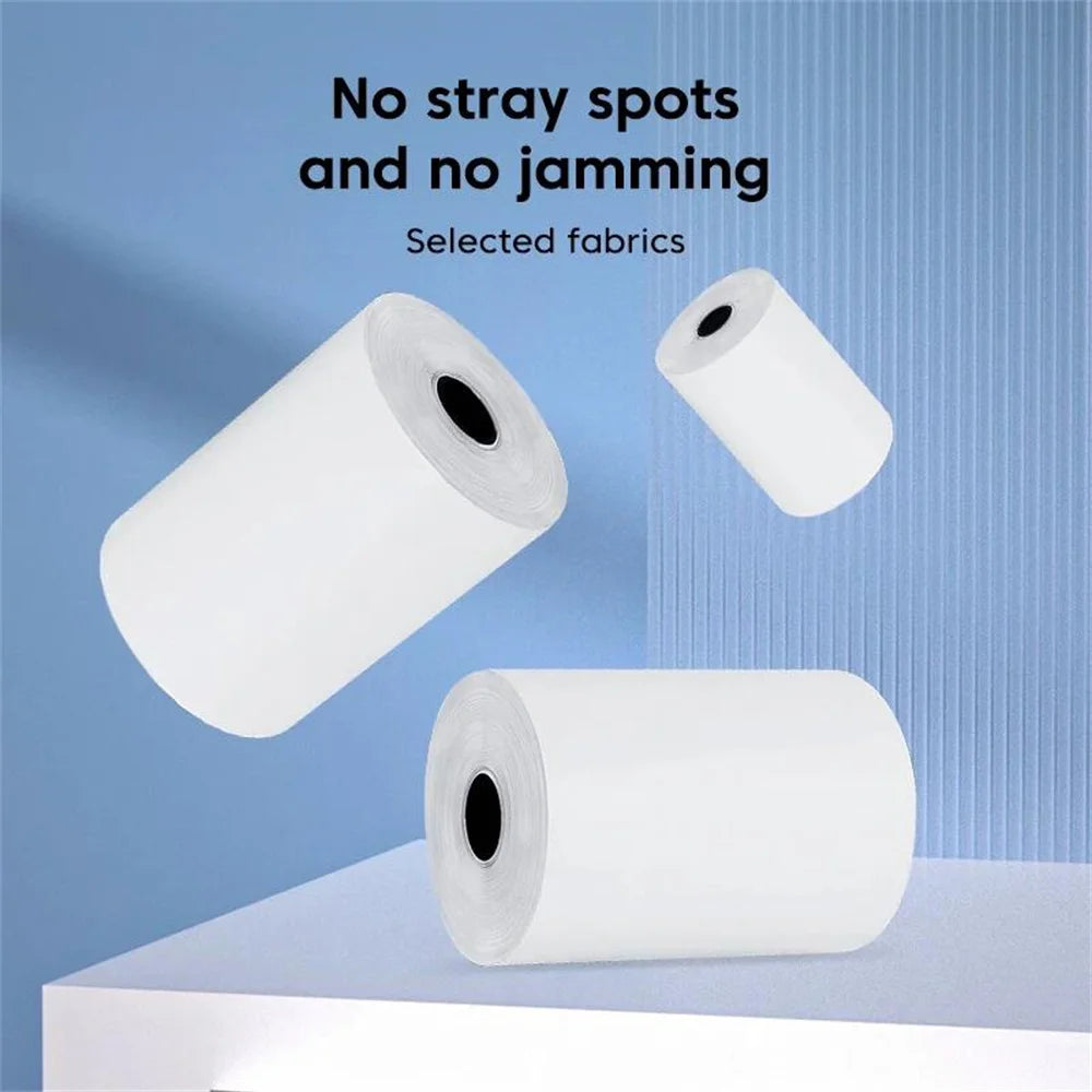 HD Mini Printer Thermal Paper Label Sticker Colorful Adhesive Self-adhesive Paper For Wireless Bluetooth Photo Inkless Printer