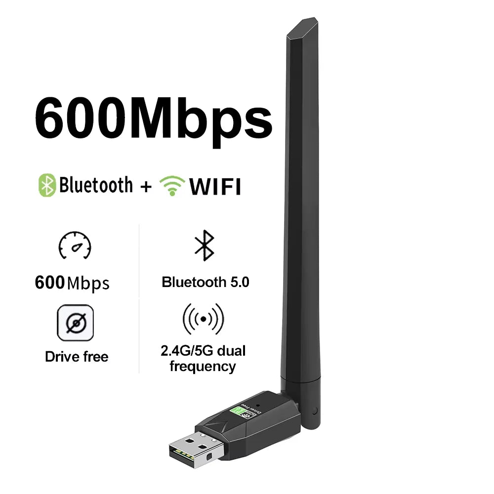 AX900 USB WiFi Adapter Dual Band Wi-Fi 6 Dongle Wireless Network Card Bluetooth 5.3 Receiver For PC Driver Free For Win10/11