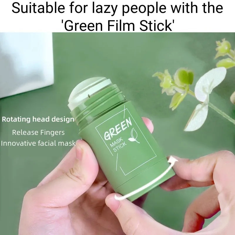 40ml Remove Blackhead Green Tea Solid Mask Clean Stick Mask Facial Dispel Acne Blemish Shrink Pores Korean Skin Care Multipack