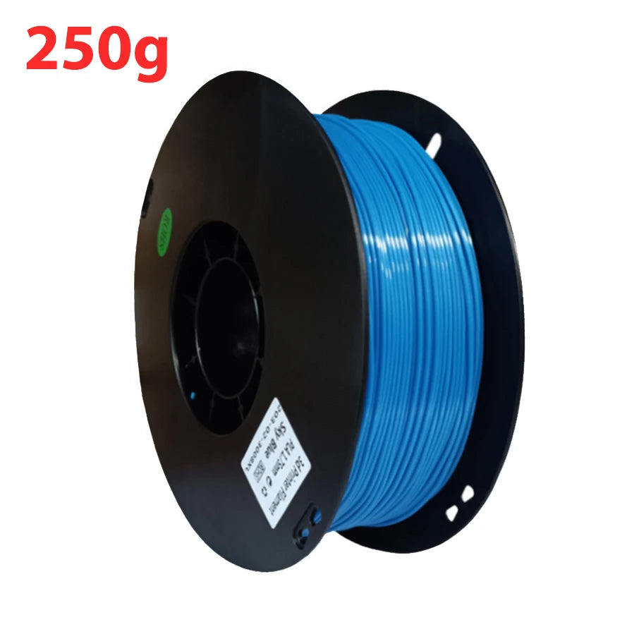 250g 1.75mm 3D Printer Filament PLA Purple Green Red Black Blue Grey wire Vacuum Packaging For 3D Printing Fliament Supplies