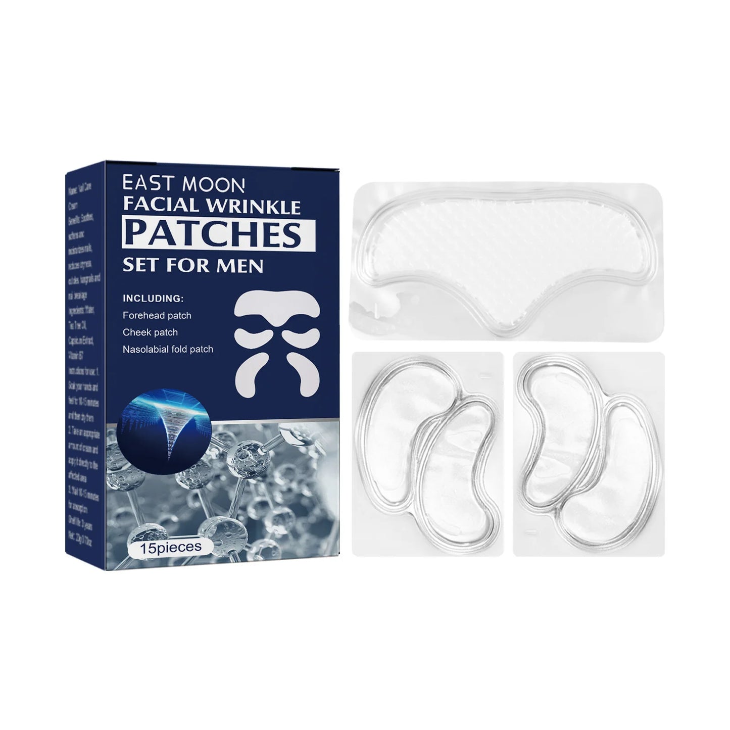 Face Firming Patch Comfortable Fade Fine Lines Remove Eye Bag Reusable Silicone Patch Moisturizng Anti Wrinkle Forehead Patch