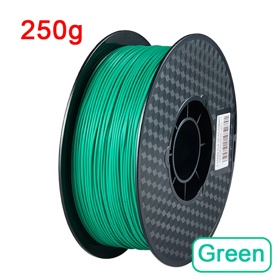 250g 1.75mm 3D Printer Filament PLA Purple Green Red Black Blue Grey wire Vacuum Packaging For 3D Printing Fliament Supplies