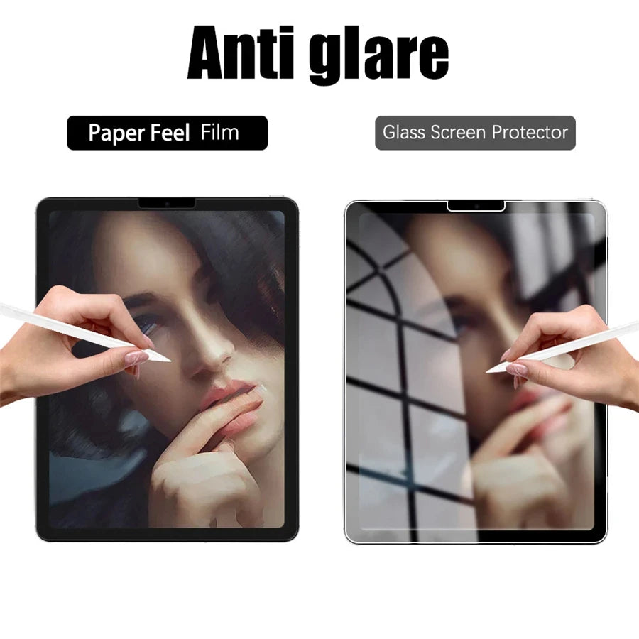 3Pcs Paper Feel Like Screen Protector for Samsung Galaxy Tab S10 Ultra Plus S10+ Film No Glass