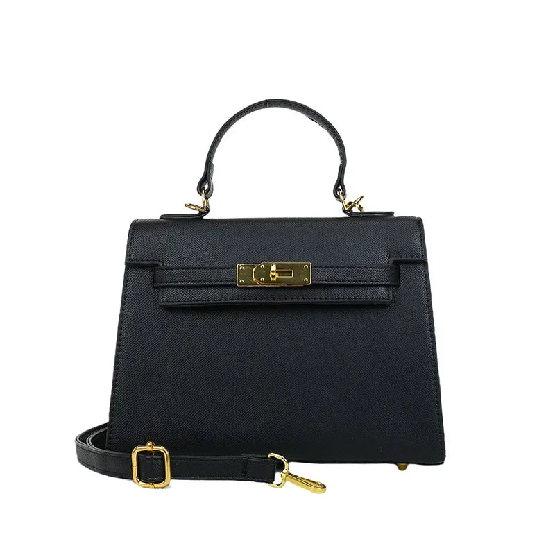 Fashionable Crossbody Bag For Women, High-Quality Luxury Designer Handbag With Gold Hardware, Durable & Stylish