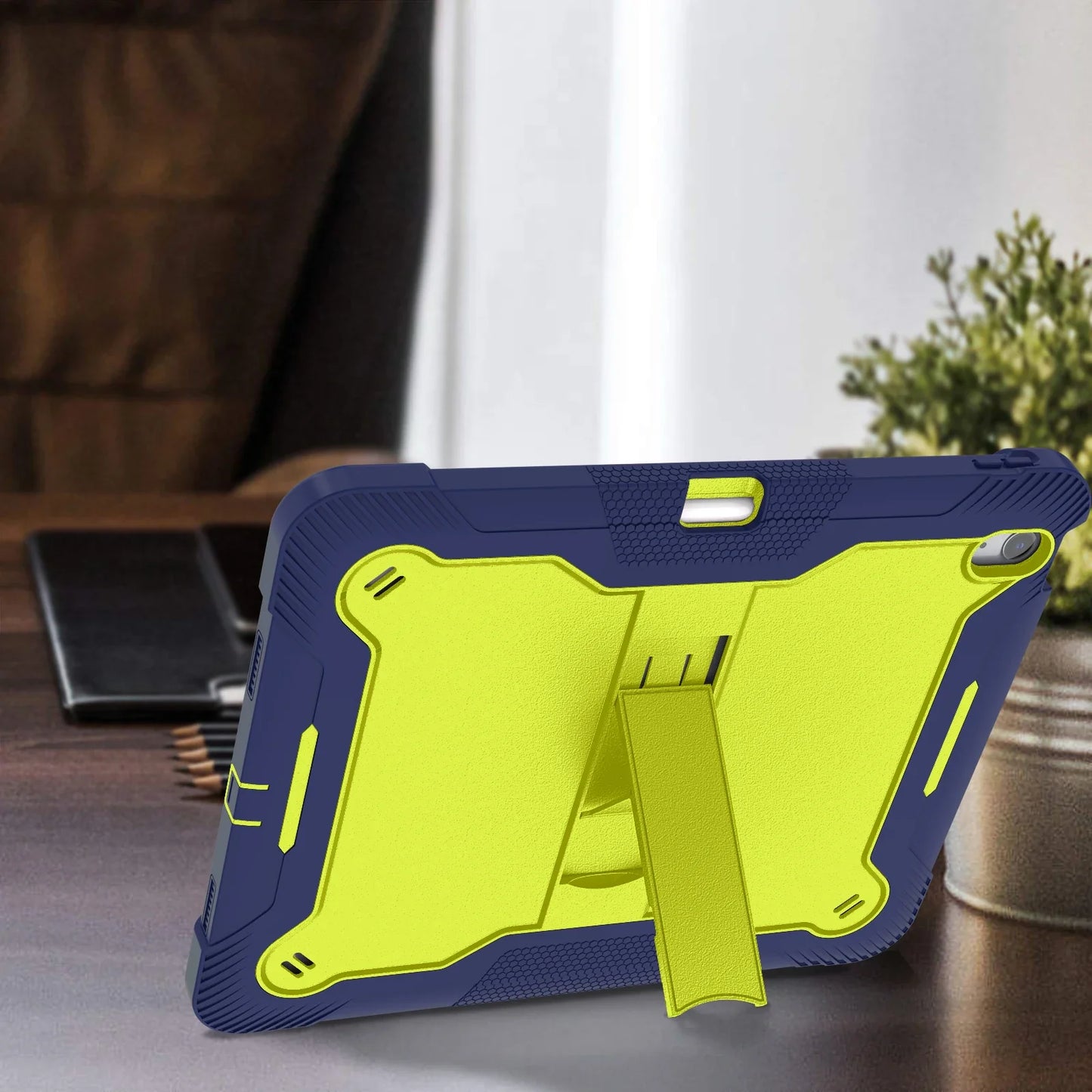 Armor Stand Back Case for IPad Air 13 Pro 13 Inch 2024 M2 M4 Tablet Cover for IPad Pro 12.9 2022 2021 2020 2018 Protective Cases