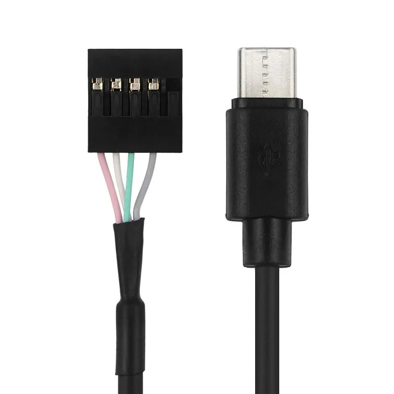 50CM 5Pin to TYPE-C Cable for Computer Mainboard Data Cable for 3.5 inch 5 inch USB Type-C Secondary Screen