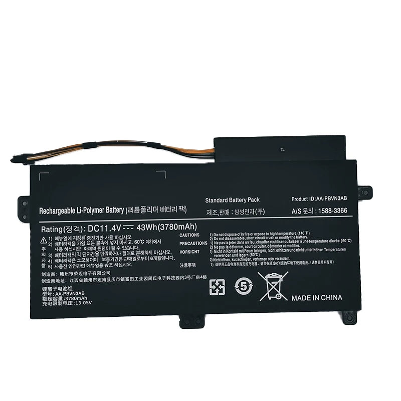 Damaite AA-PBVN3AB Battery For SAMSUNG NP370R4E NP370R5E NP370R5V NP450R4E NP450R5E NP450R4V NP450R5V NP470R5E NP510R5E Laptop