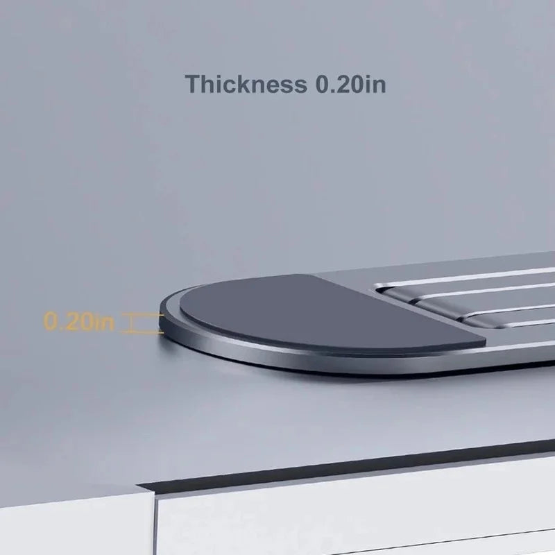 Foldable Portable Laptop Riser Stand Lightweight Adjustable Computer Holder for MacBook Air Ergonomic Tray Cooling Tablet Stand