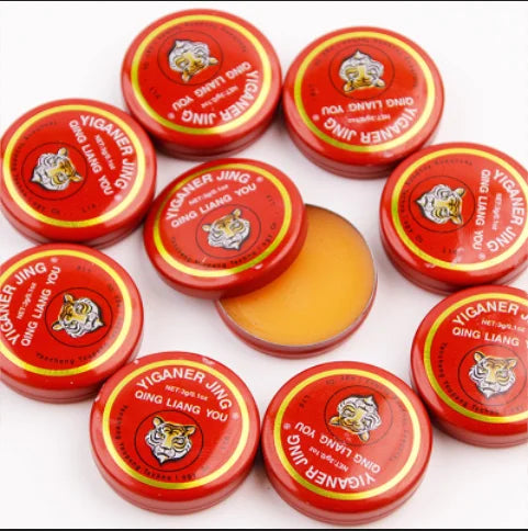 5/10/30pcs Yiganerjing Qingliangyou Tiger Essential Balm Oil 3g