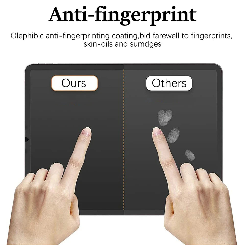 3Pcs Paper Feel Like Screen Protector for Samsung Galaxy Tab S10 Ultra Plus S10+ Film No Glass