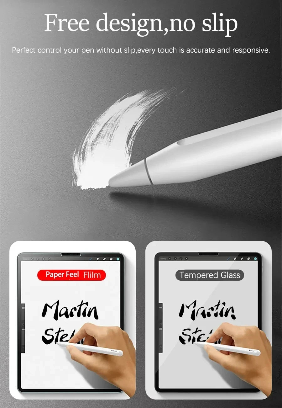 3Pcs Paper Feel Like Screen Protector for Samsung Galaxy Tab S10 Ultra Plus S10+ Film No Glass