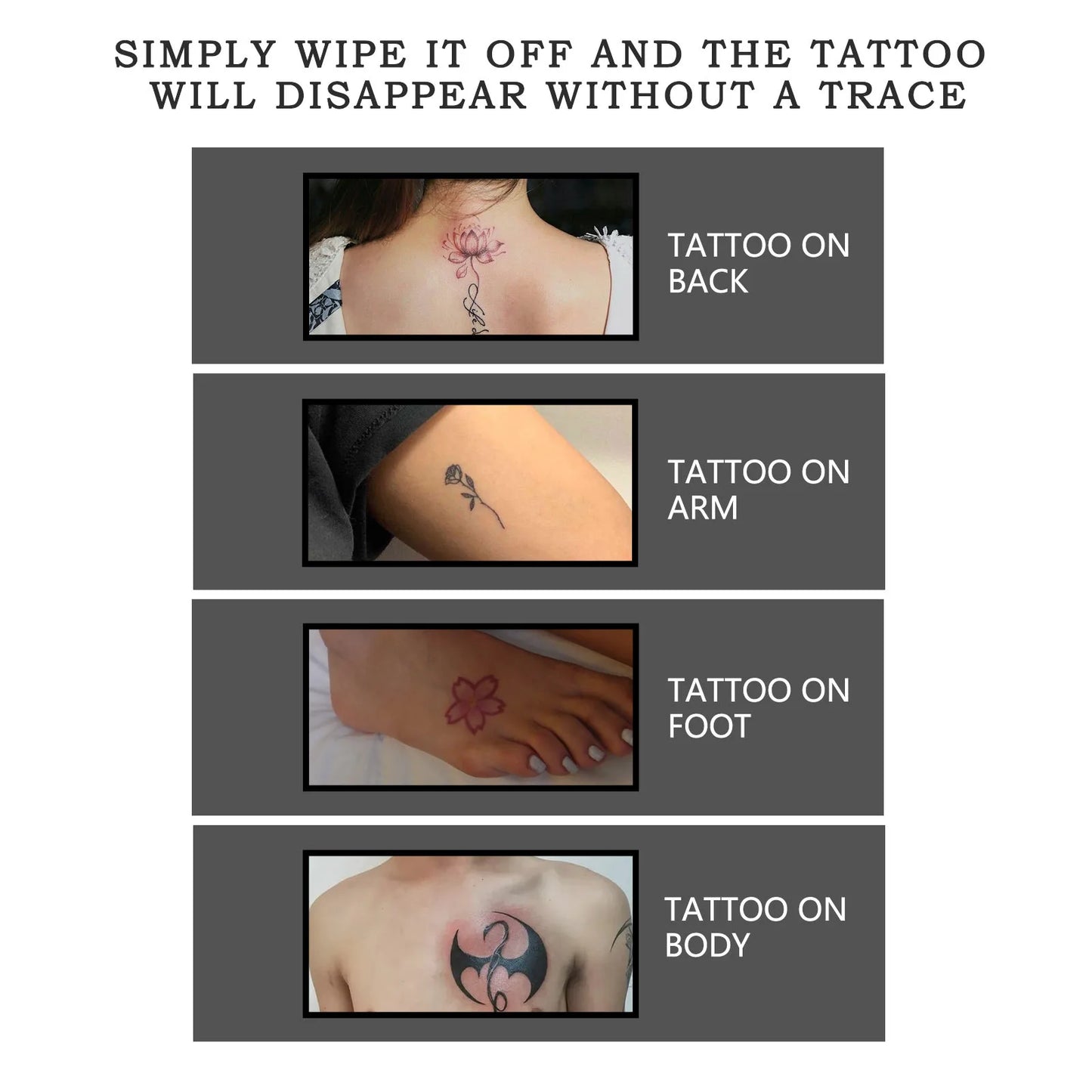 Tattoo Removal Cream Tattoo Color Fade Bleaching Makeup Eyebrow Lips Eyeliner Body Quick Elimination Permanent Tattoo Remover