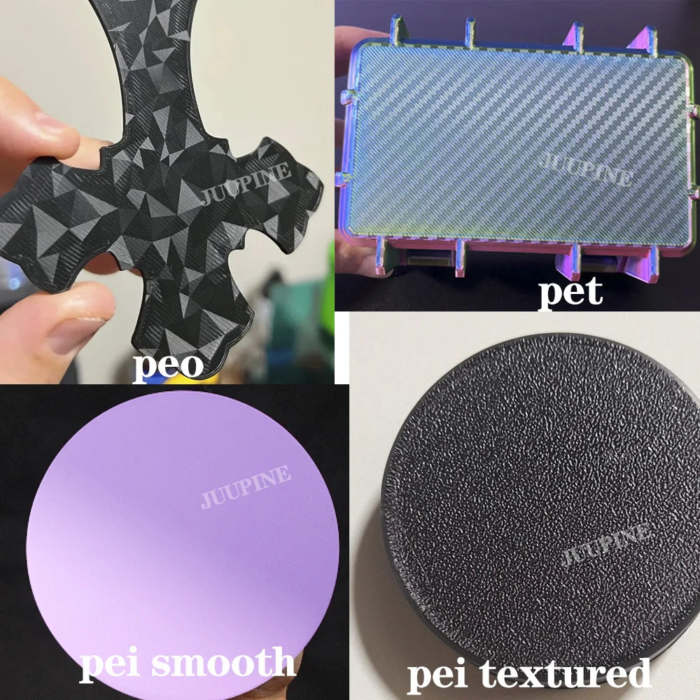 For Artillery Genius / Pro Build Plate For Artillery Hornet PEY PEO PET PEI Sheet 235x235 Magnetic Spring Steel Sheet Heat Bed