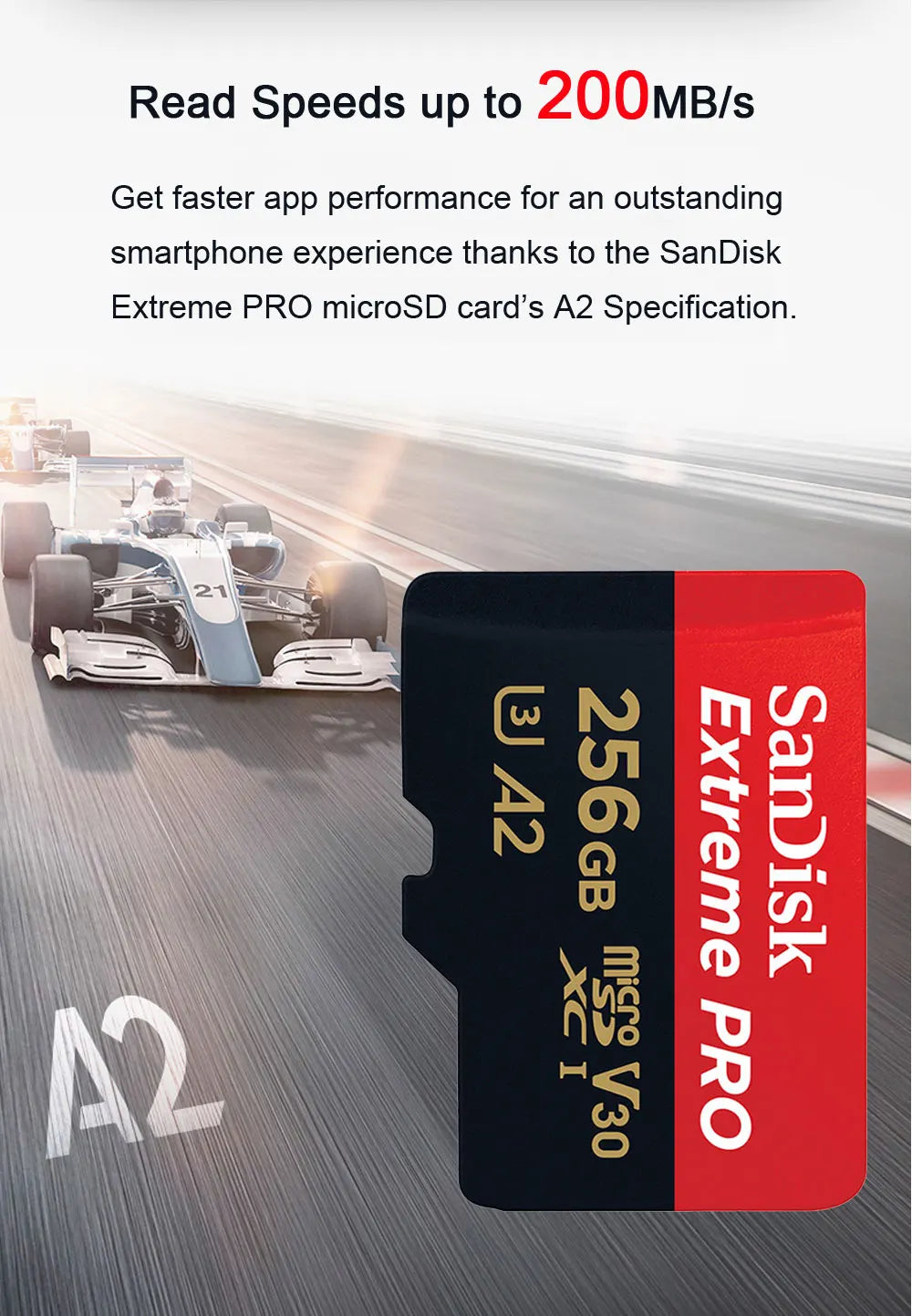 SanDisk Memory Card microsd 512GB 256GB 128GB 64GB micro SD Card Extreme/Extreme PRO TF Card Class10 U3 V30 4K UHD A2 micro SDXC