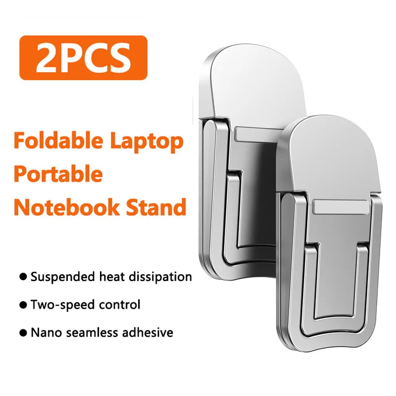 Foldable Laptop Stand Portable Notebook Support Base Holder Adjustable Riser Cooling Bracket Universal for Laptop Tablet