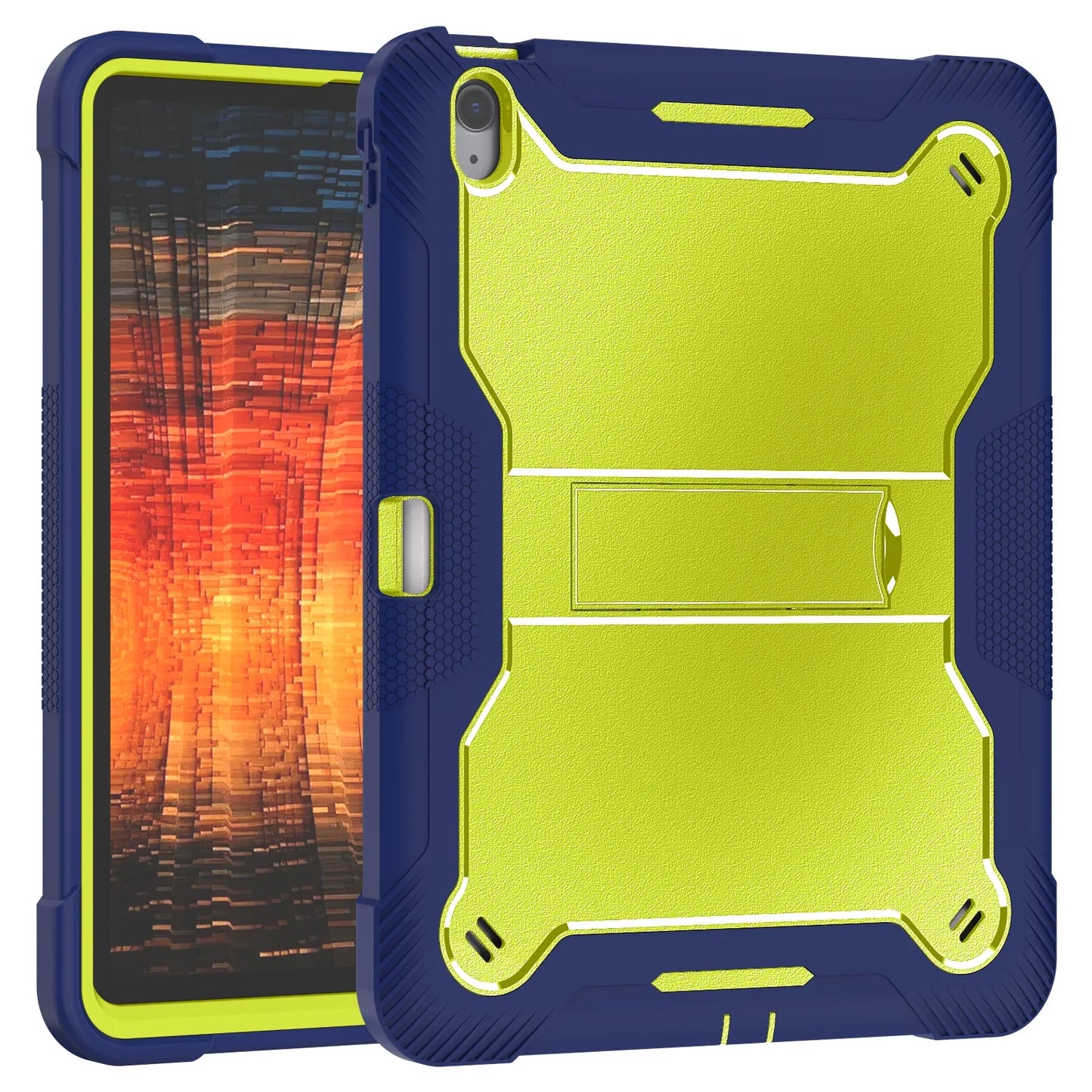 Armor Stand Back Case for IPad Air 13 Pro 13 Inch 2024 M2 M4 Tablet Cover for IPad Pro 12.9 2022 2021 2020 2018 Protective Cases