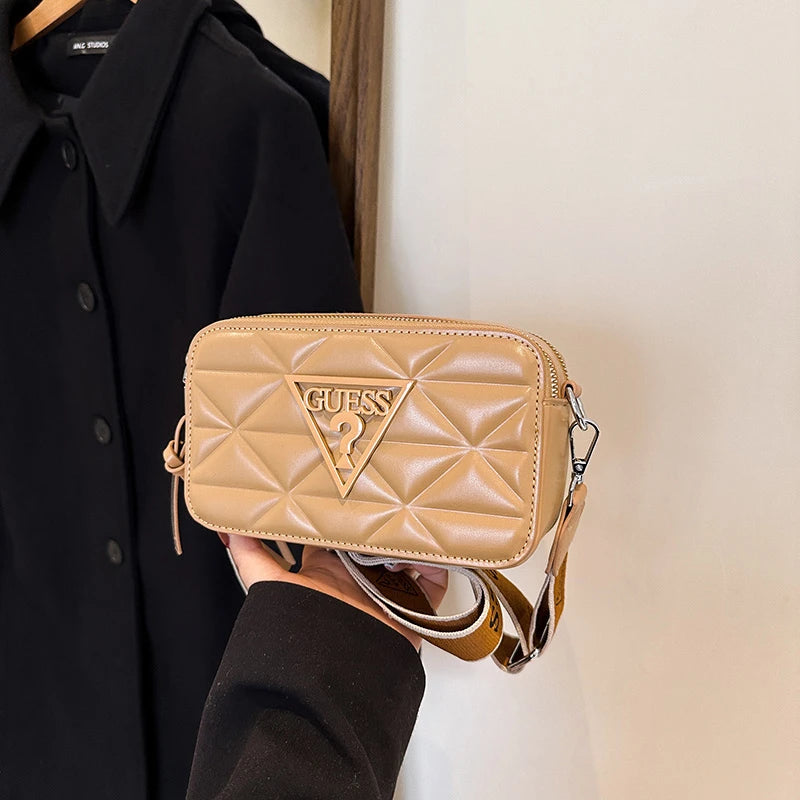 Stylish Leather Crossbody Bag For Women Fashion Shoulder Handbag Ladies Designer Tote Elegant Purse