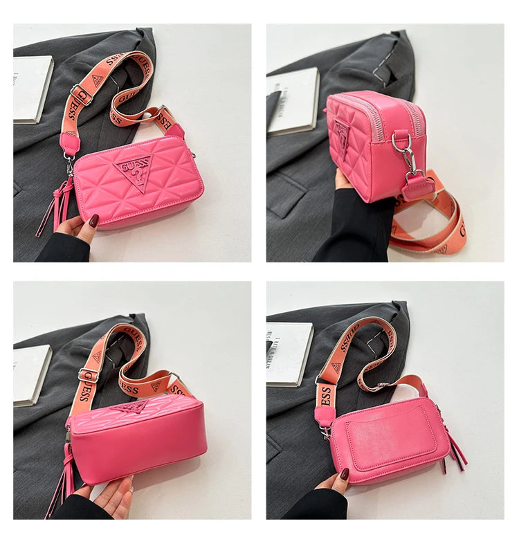 Stylish Leather Crossbody Bag For Women Fashion Shoulder Handbag Ladies Designer Tote Elegant Purse