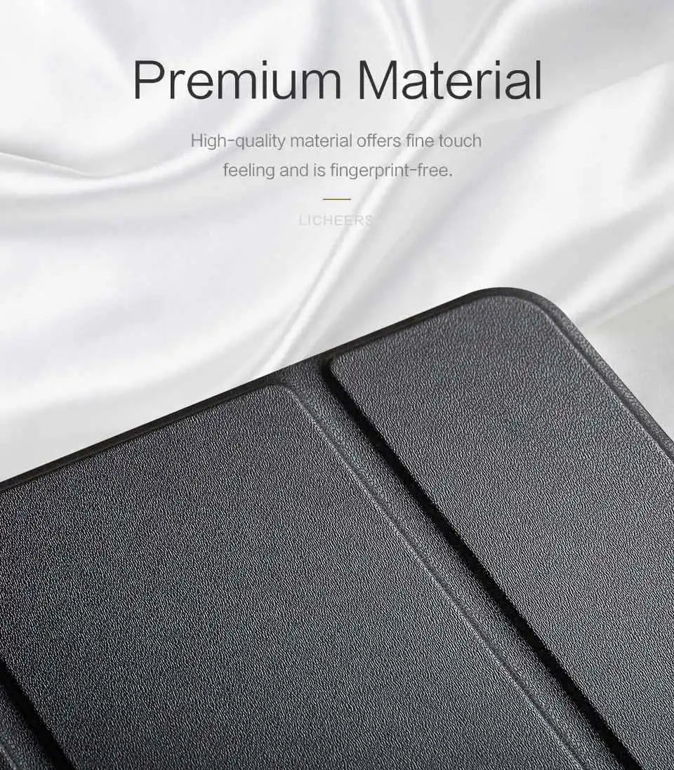 Flip Tablet Case For iPad 9.7 2017 2018 Funda PU Leather Smart Cover For iPad 5th 6th Generation A1822 A1823 A1893 Folio Capa