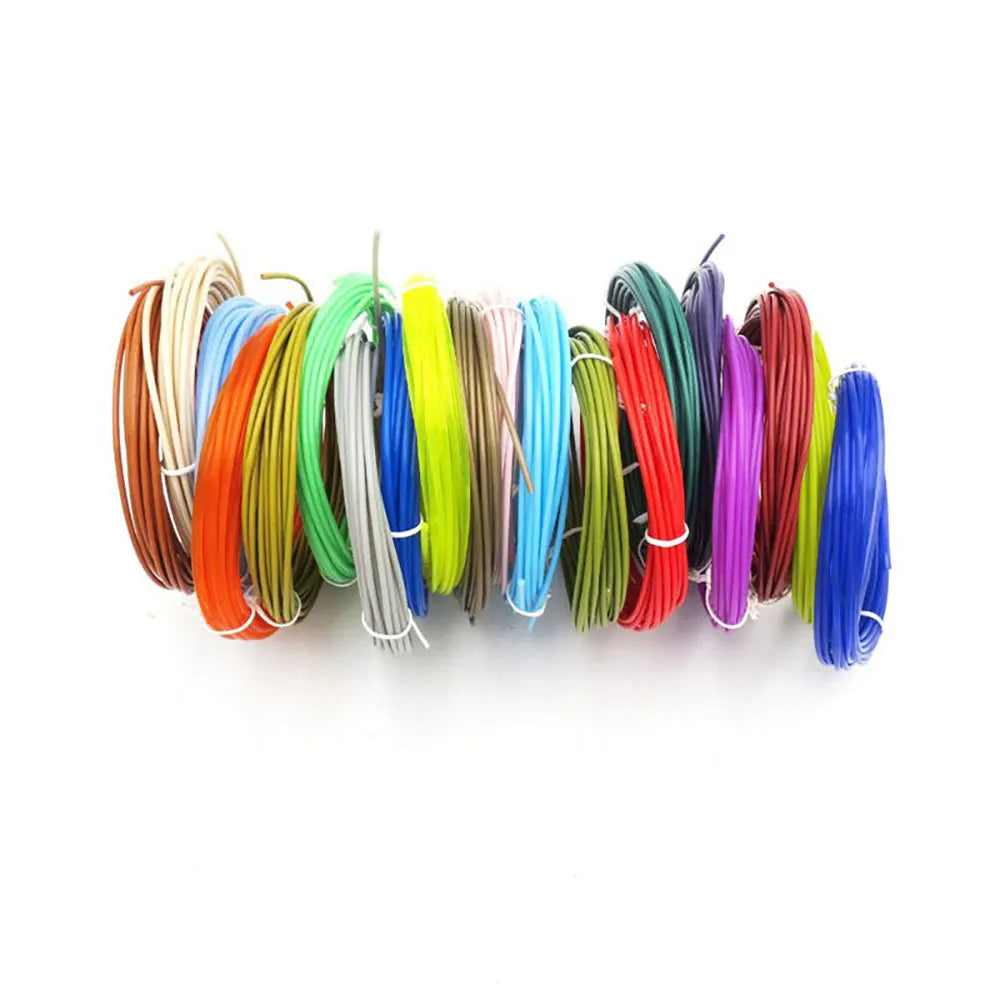 PCL Low Temperature 3D Pen Filament 1.75MM,Suitable For Low Temperature Children's 3D Pen, Bright Colors，Odorless and smokeless