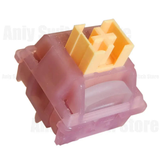 Outemu Silent Peach V3 Switch Lubed Mute Lemon V3 Switches Mechanical Keyboard Linear Tactile 5Pin Hot Swappable Factory Lube