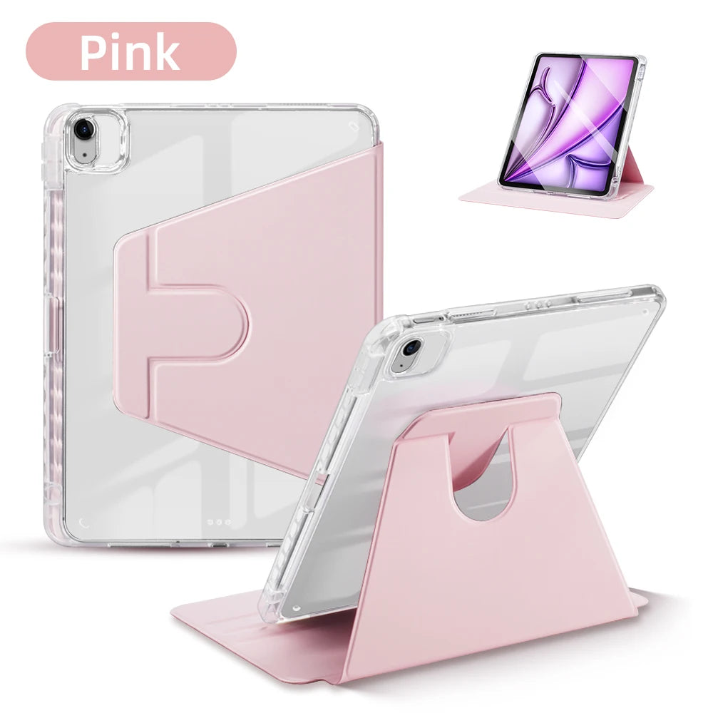 For ipad Case for Air 11 13 2024 M2 Pro 11 13 M4 Pro 11 4th 12.9 Mini 6 9th 10th Generation iPad 10.9in 10.2in 9.7in Tablet