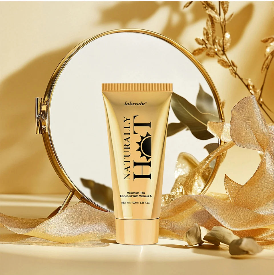 AG Hot Tanning Cream long-lasting Promote Tanning Cream for Bronzers Skin Smooth Application Non Sticky For All Skin Types Care