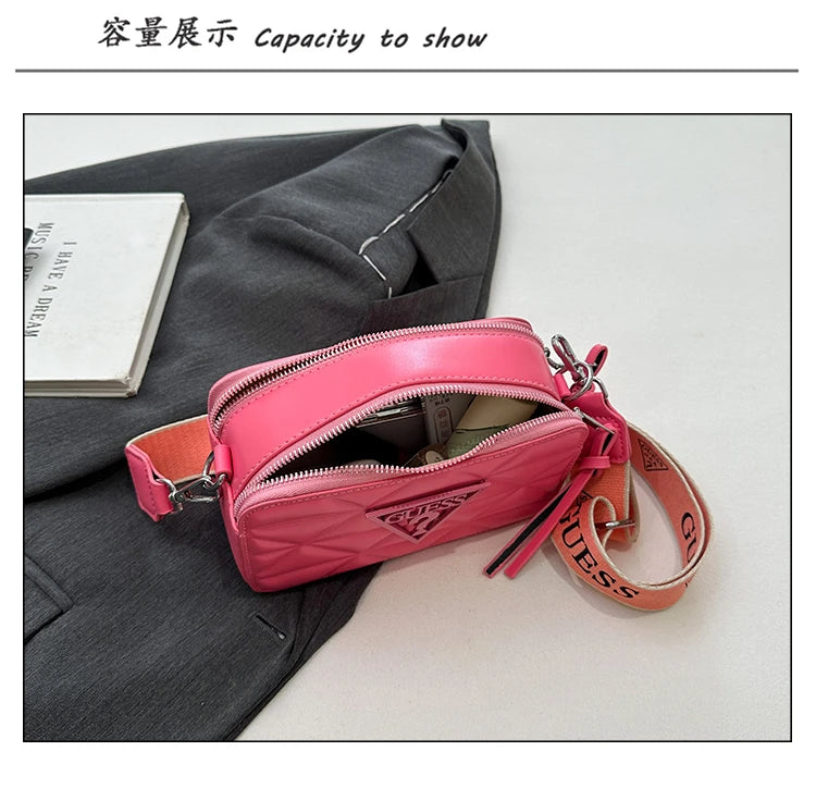 Stylish Leather Crossbody Bag For Women Fashion Shoulder Handbag Ladies Designer Tote Elegant Purse