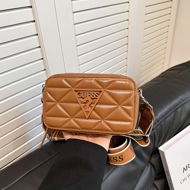 Stylish Leather Crossbody Bag For Women Fashion Shoulder Handbag Ladies Designer Tote Elegant Purse