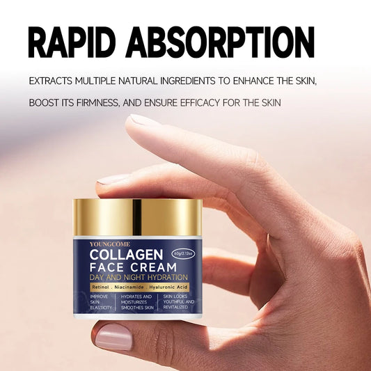 Retinols Anti Aging Face Cream Moisturizing Wrinkle Remover Collagen Hyaluronic Acid Creams Skin Soothes dryskin Retinol care