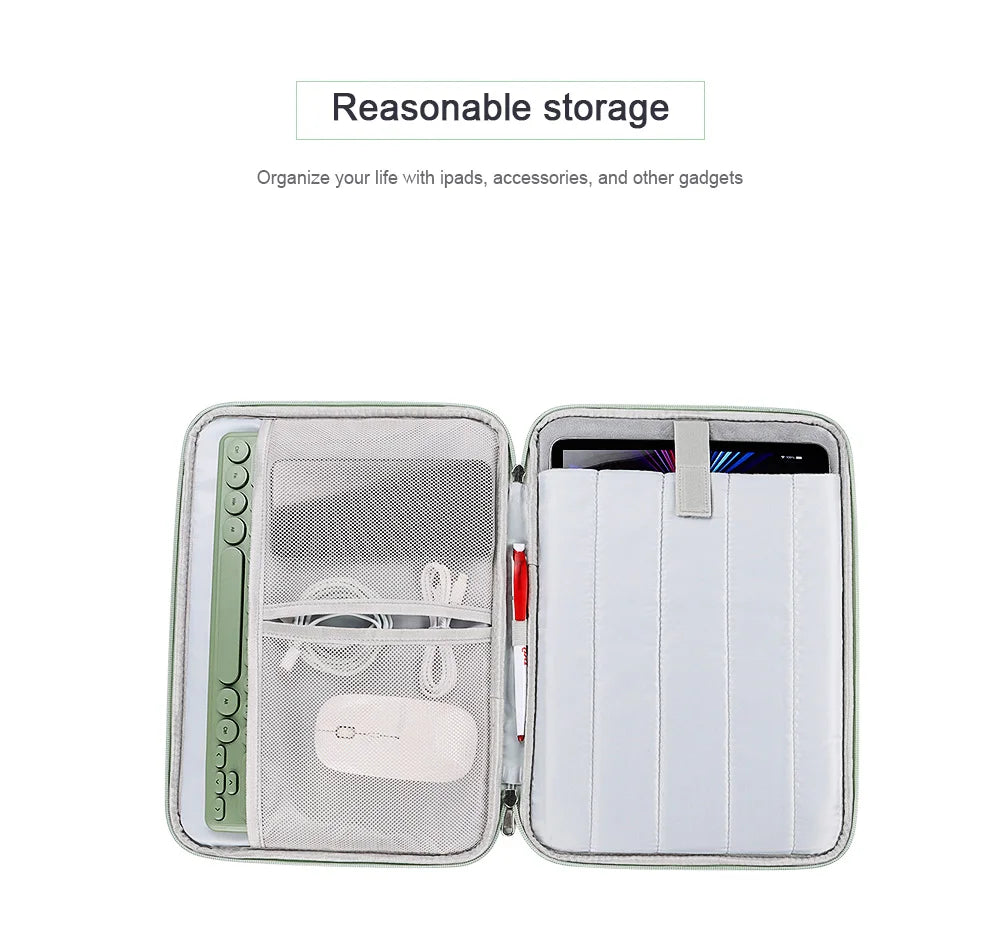 Shockproof Storage Bag Sleeve Case for IPad Air 5 4 3 2 1 10.9 10.5 10.2 Pro 11 12.9 for XiaoMi Pad 5 for Macbook Keyboard Cover
