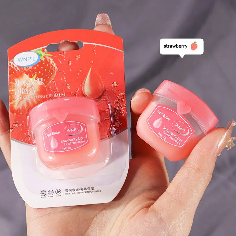 Vaseline Fruit Series Lip Balm Lips Avocado Honey Peach Cream Natural Nourishing Plant Lip Balm Tinted and Clear Lips Care