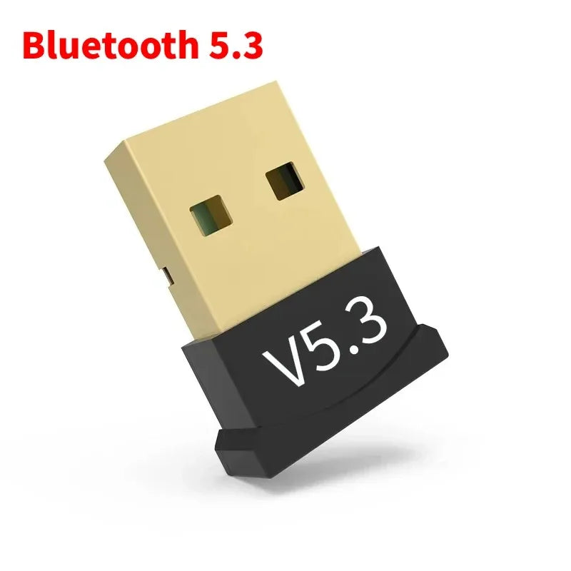 USB Bluetooth 5.4 5.3 Dongle Adapter for PC Speaker Wireless Mouse Keyboard Music Audio Receiver Transmitter Drive free
