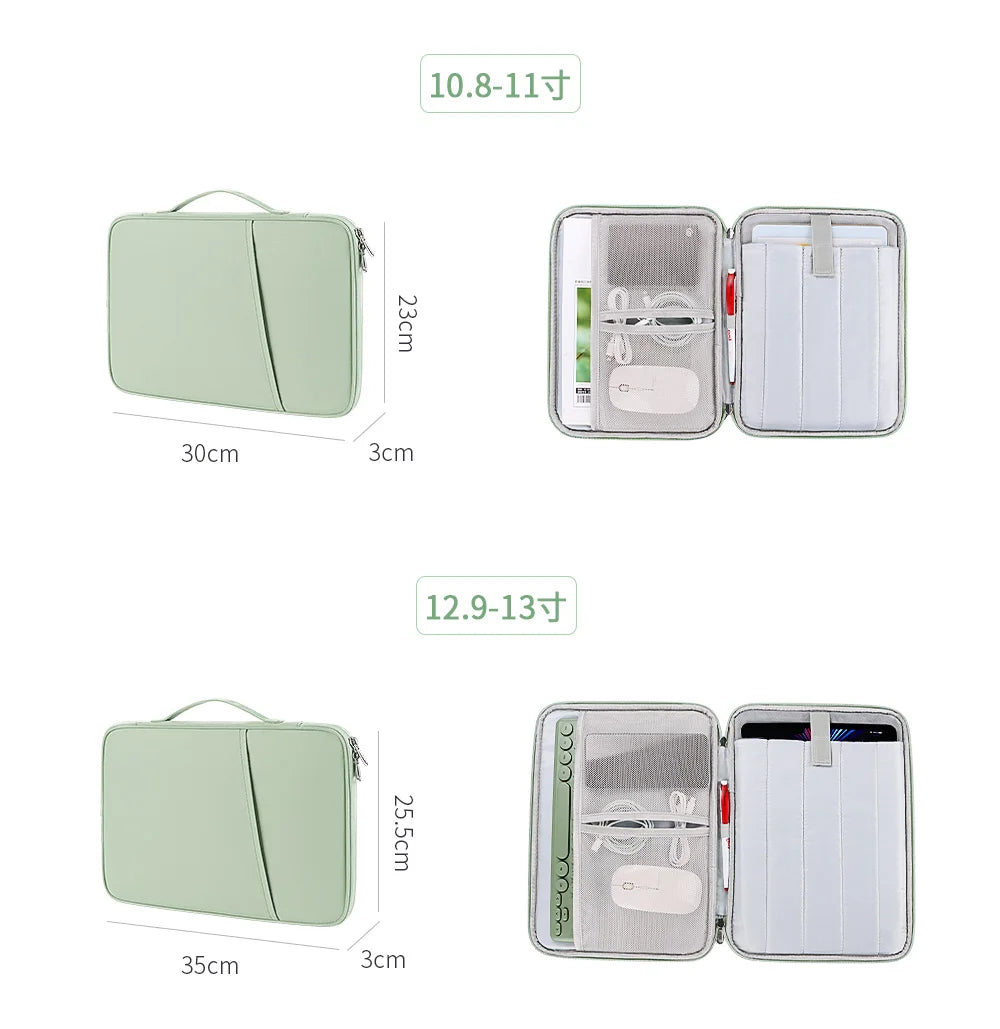 Shockproof Storage Bag Sleeve Case for IPad Air 5 4 3 2 1 10.9 10.5 10.2 Pro 11 12.9 for XiaoMi Pad 5 for Macbook Keyboard Cover