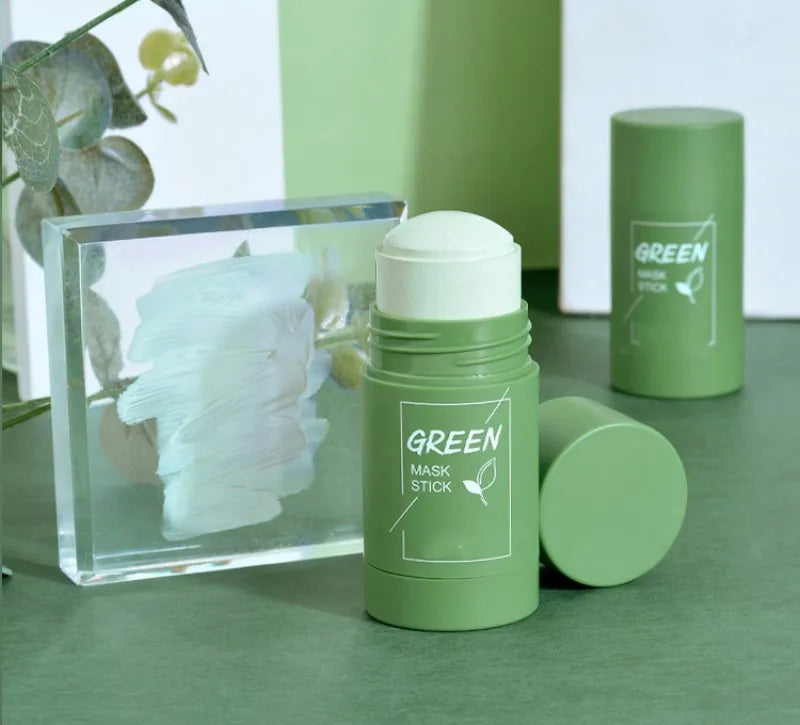 40ml Remove Blackhead Green Tea Solid Mask Clean Stick Mask Facial Dispel Acne Blemish Shrink Pores Korean Skin Care Multipack