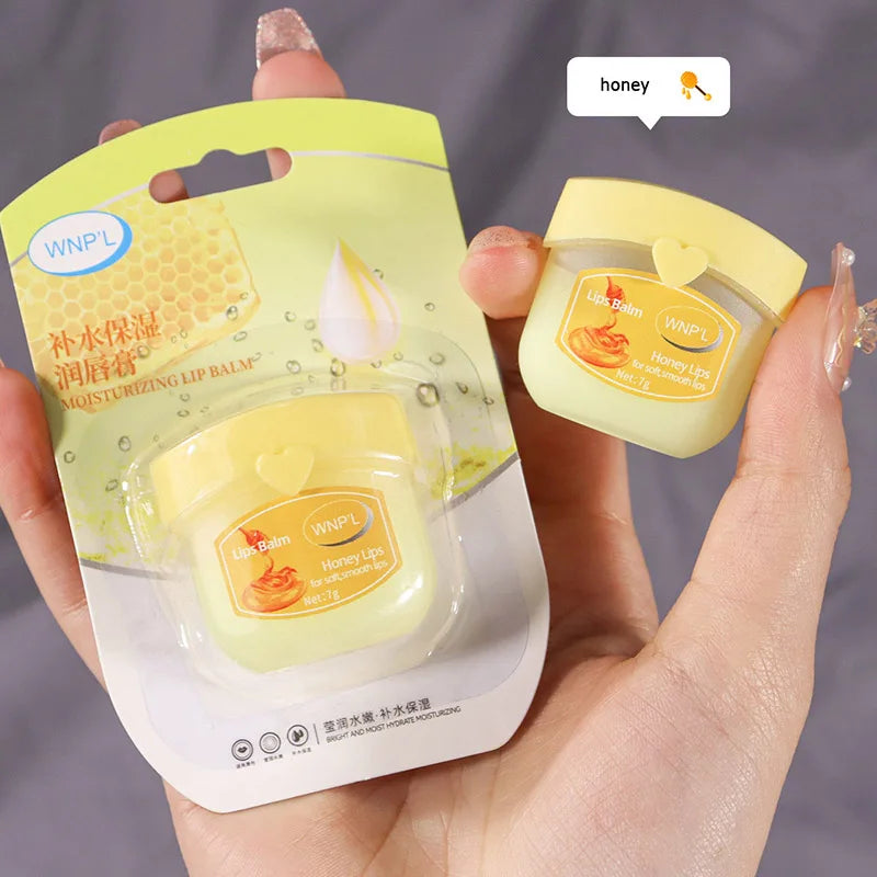 Vaseline Fruit Series Lip Balm Lips Avocado Honey Peach Cream Natural Nourishing Plant Lip Balm Tinted and Clear Lips Care