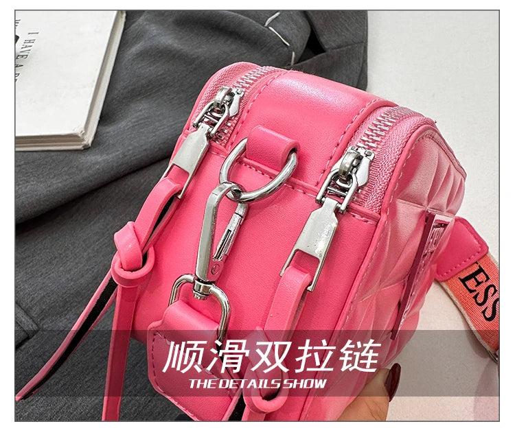 Stylish Leather Crossbody Bag For Women Fashion Shoulder Handbag Ladies Designer Tote Elegant Purse
