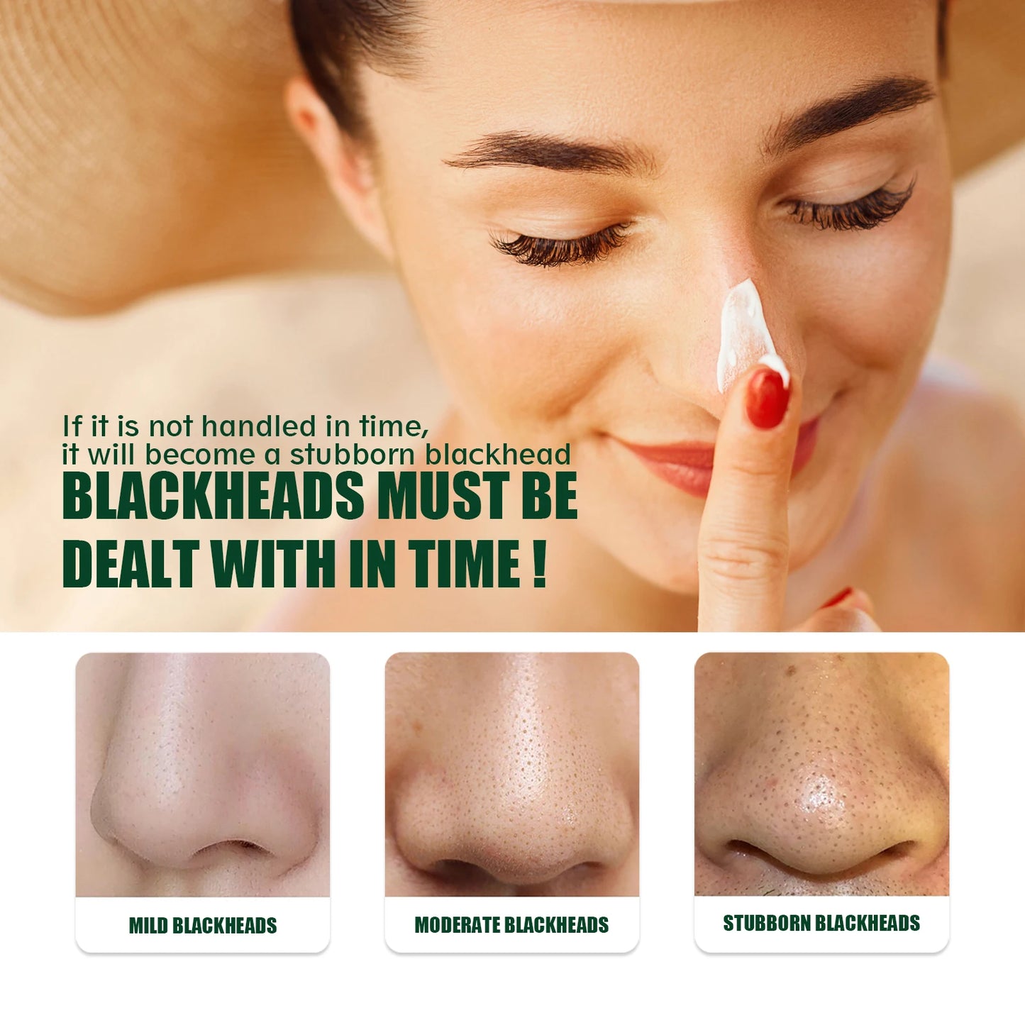 Blackhead Remover Nose Mask Deep Cleaning Shrink Pores Black Head Remove Stickers Peeling Black Head Strips Face Skin Care 60pcs