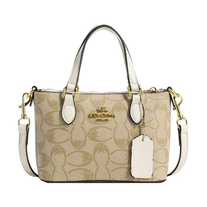 Chic Vintage Messenger Bag For Women - High-Quality Leather Crossbody Purse With Modern Minimalist Luxury Designer Style