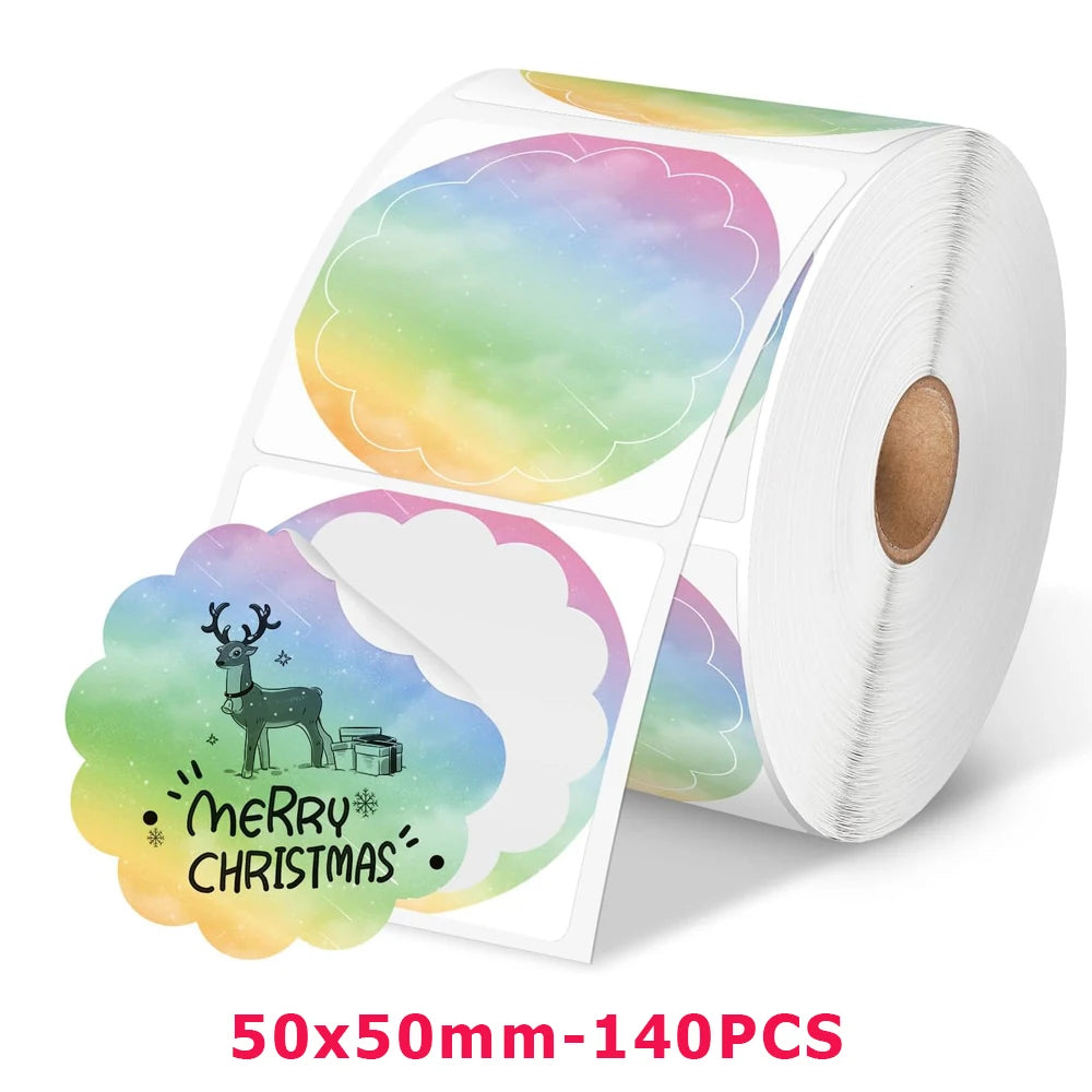 M110 Color Transparent Thermal Adhesive Label Roll,suit for phomemo M110/M200/M120/M220 E210 P50 DETONG P1