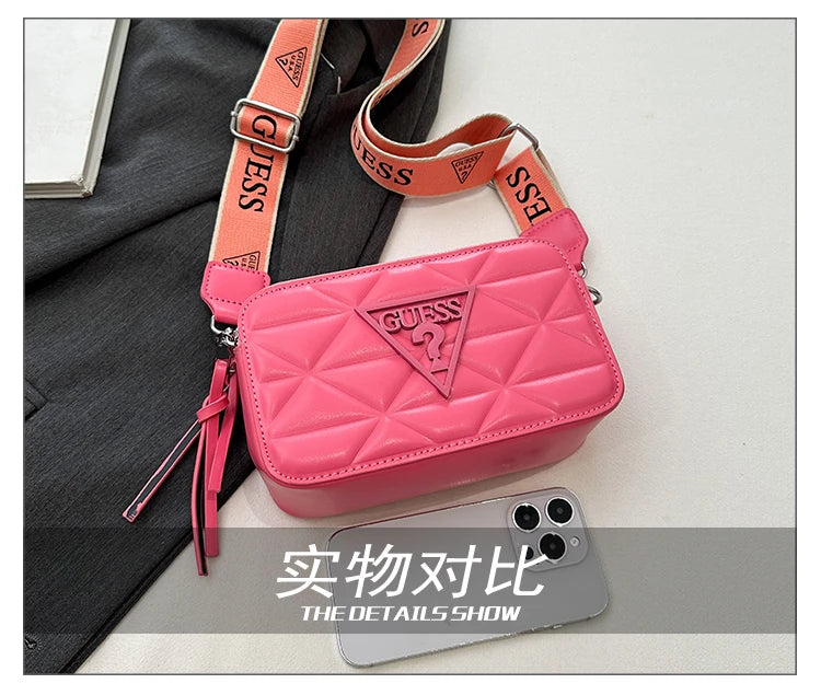 Stylish Leather Crossbody Bag For Women Fashion Shoulder Handbag Ladies Designer Tote Elegant Purse