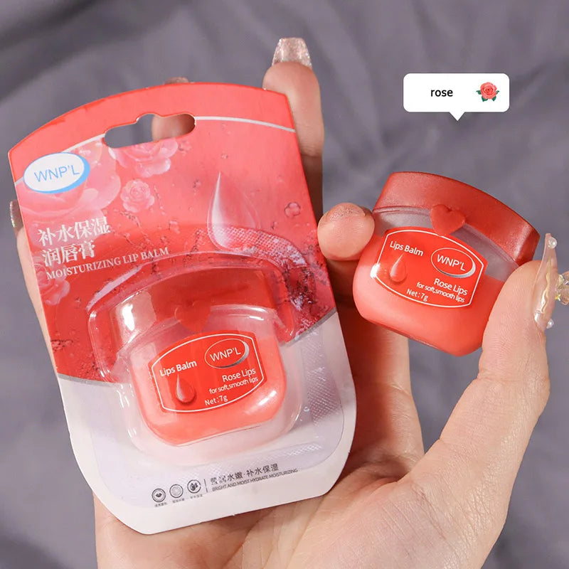 Vaseline Fruit Series Lip Balm Lips Avocado Honey Peach Cream Natural Nourishing Plant Lip Balm Tinted and Clear Lips Care